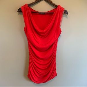 Fitted top w Cowl Neck, Medium